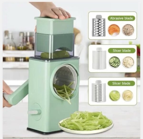 Multi function Vegetable cutter  stainless steel panel