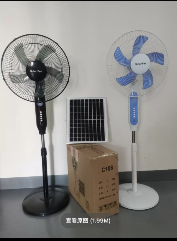 16 inches Solar fan