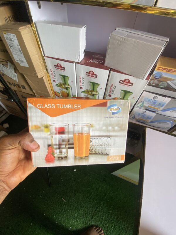 Smp Glass tumbler