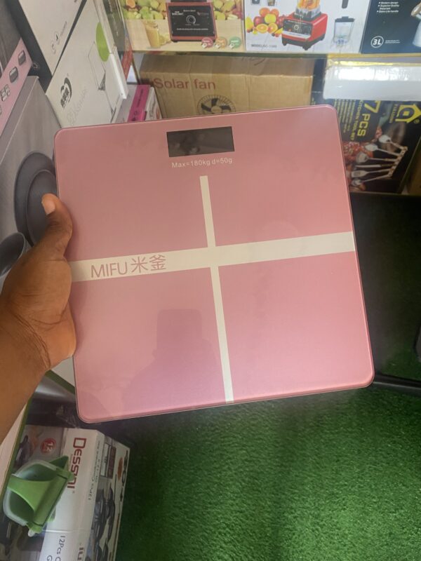 Electric glass scale