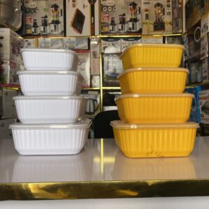 4pcs unbreakable storage bowl